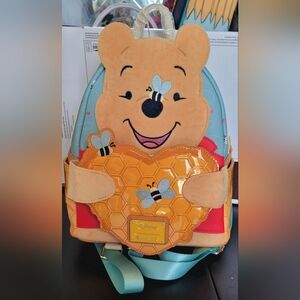 Loungefly Disney Winnie the Pooh Honey Heart Honey Scented Mini Backpack